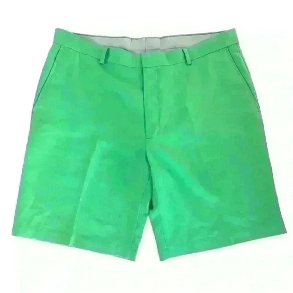 Louis Raphael Men’s Green Golf Shorts Size 38 - Picture 1 of 6